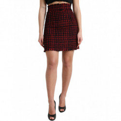 Minigonna in tweed scozzese...