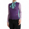 Maglione pullover con chiusura a fiocco multicolore - IT42-M