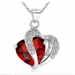 Collana con pendente cuore...