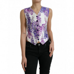 Gilet in gilet di seta con...