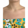 Top corto senza maniche floreale multicolore - IT50 - XXL
