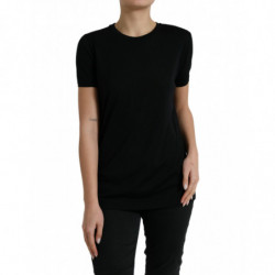 T-shirt girocollo a maniche...