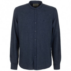 Camicia di lino blu - L