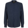 Camicia di lino blu - L