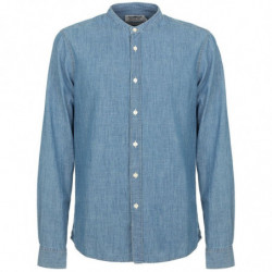 Camicia di lino blu - L