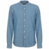 Camicia di lino blu - L