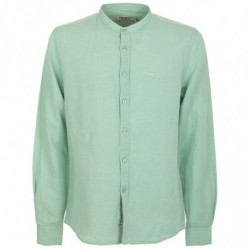 Camicia di lino verde - M