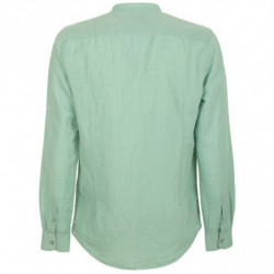 Camicia di lino verde - L