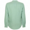 Camicia di lino verde - S