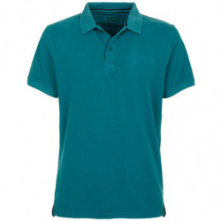Polo in cotone verde - L