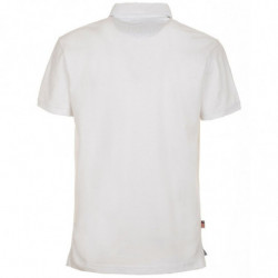 Polo in cotone bianco - L