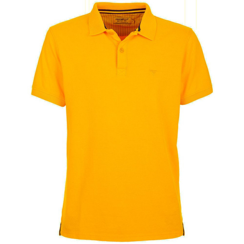 Polo in cotone arancione - XL