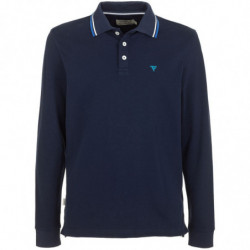 Polo in cotone blu - XL