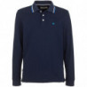 Polo in cotone blu - XL