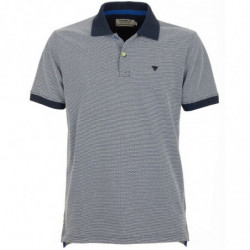 Polo in cotone blu - M