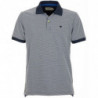 Polo in cotone blu - M