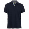 Polo in cotone blu - S