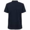 Polo in cotone blu - S