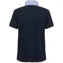 Polo in cotone blu - XXL