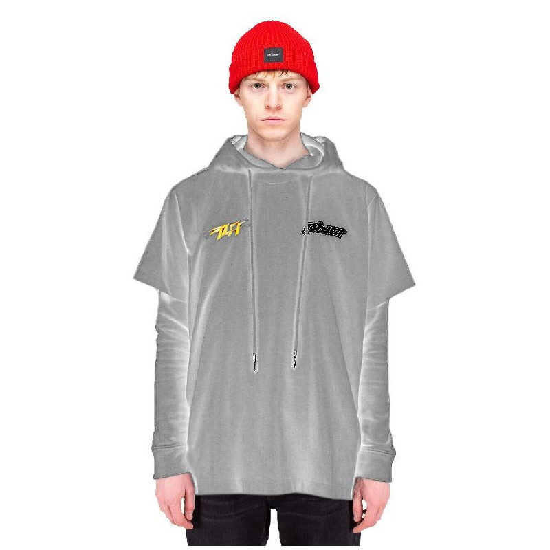 Maglione di cotone grigio - XL