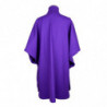 Giacche e cappotto in lana Vergine viola - S