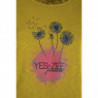 Top e maglietta in cotone giallo - XS