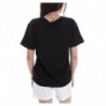 Top e maglietta in cotone nero - XS