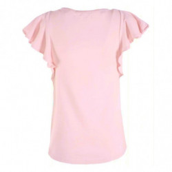 Top e maglietta in cotone rosa - L