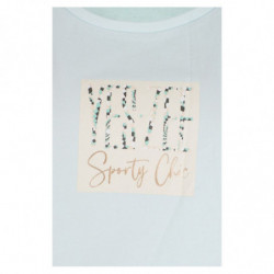 Top e maglietta in cotone verde - L