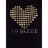 Top e maglietta in cotone nero - XXL