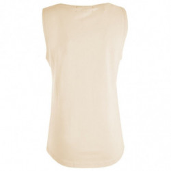 Top e maglietta in cotone beige - XL