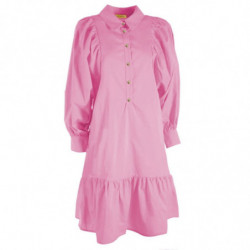 Abito in cotone rosa - L