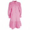 Abito in cotone rosa - L
