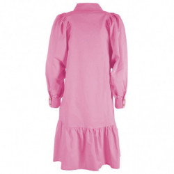 Abito in cotone rosa - L