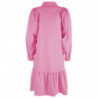 Abito in cotone rosa - L