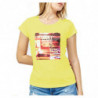 Top e maglietta in cotone giallo - M