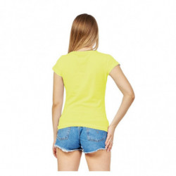 Top e maglietta in cotone giallo - M