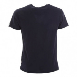 Maglietta in cotone blu - XL