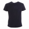 Maglietta in cotone blu - XL