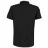 Polo in cotone nero - XL