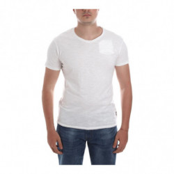 Maglietta in cotone bianco - XL