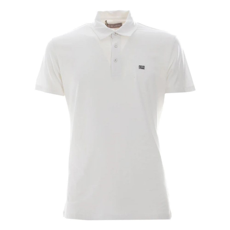 Polo in cotone bianco - XL