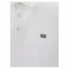 Polo in cotone bianco - XL
