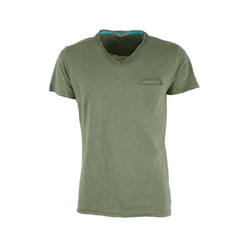 Maglietta in cotone verde - S