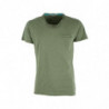 Maglietta in cotone verde - S