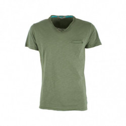 Maglietta in cotone verde - XL