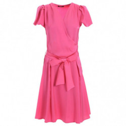 Abito fucsia in poliestere - L