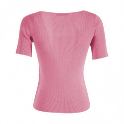 Maglia in Viscosa Rosa - L