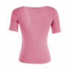Maglia in Viscosa Rosa - L