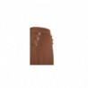 Gonna in viscosa marrone - XS